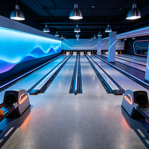 Équipement professionnel de <span class=keywords><strong>bowling</strong></span> en provenance de Chine <span class=keywords><strong>pour</strong></span> adultes, avec 10 pistes de <span class=keywords><strong>bowling</strong></span> complètes et un système de <span class=keywords><strong>bowling</strong></span> Duckpin - Product Image 1
