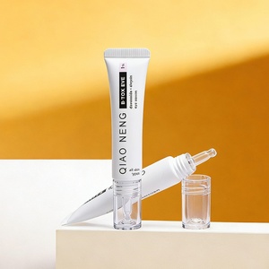 Tube souple cosmétique en plastique mat vide pour crème contour des yeux et nettoyant, avec logo personnalisé, 3ml, 5ml, 15ml, 20ml - Product Image 1