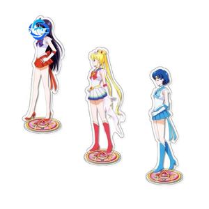 Sailor Moon Acrylique Stand Usagi Tsukino Luna Anime Figure Décor De Bureau - Product Image 1