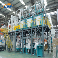 Machine à moudre le maïs/cornichons à haute efficacité 30TPD 50TPD 100TPD avec moteur et électricité, certifiée ISO9001, 220V/380V