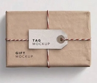 Etiquetas Colgantes Personalizadas con Código de Barras PE para Cajas de Regalo y Embalaje Express