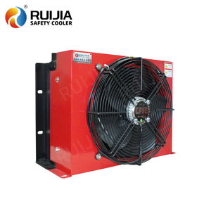 Refroidisseur d'huile hydraulique haute pression <span class=keywords><strong>en</strong></span> aluminium pour tracteur 250L, échangeur de chaleur pour excavatrice AH1490, radiateur micro-canaux - Product Image 2