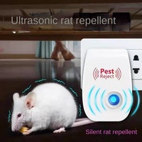 Répulsif intelligent ultrasonique transfrontalier le plus vendu contre les rongeurs/moustiques ; Appareil silencieux de lutte antiparasitaire à fréquence variable