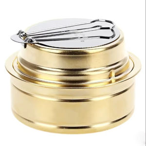 Estufa de Alcohol Portátil, Mini Quemador para Cocina al Aire Libre, Soporte Plegable para Camping, Senderismo, Excursionismo, Picnic, Resistente al Calor - Product Image 1