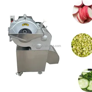 Multi-Functional Fruit And Vegetable Cube Cutting Machine Onion Carrot Vegetable Dicing Machine