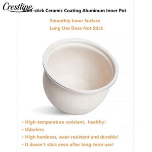 Olla Interior de Aluminio Antiadherente con Revestimiento Cerámico de Varios Tamaños (2L/3L/5L) para Arrocera Doméstica, Repuesto Universal para Arrocera - Product Image 4