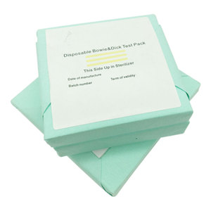 Autoclave da tavolo chimica monouso ad alta temperatura bowie dick pack utilizzata per monitorare le prestazioni degli sterilizzatori a vapore - Product Image 5