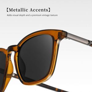 Gafas de Sol Deportivas para Hombre XINLI S16203, Lentes Polarizadas UV400 Coloridas, Montura Cuadrada Completa, Modernas y a la Moda, TR90, Protección UV - Product Image 3
