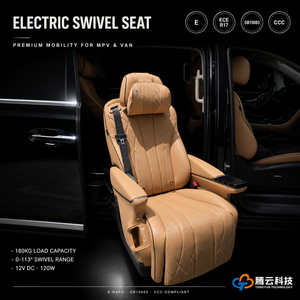 Sedile Auto di Lusso in Pelle Programmabile Girevole e Sollevabile Capacità 200KG per Utenti in Sedia a Rotelle e Persone con Disabilità Modello Vito - Product Image 6