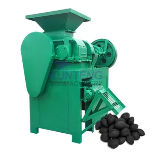 Máquina de prensado de bolas de carbón, máquina de briquetas de carbón, briquetas de carbón, pequeña, fácil de usar, a precio de fábrica