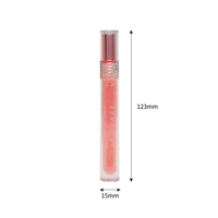 CC36421 Huile à lèvres personnalisée à base de produits végétaliens, teinte à lèvres mate organique, gel à lèvres à la rose musquée, brillant hydratant, imperméable, vente en gros, étiquette privée