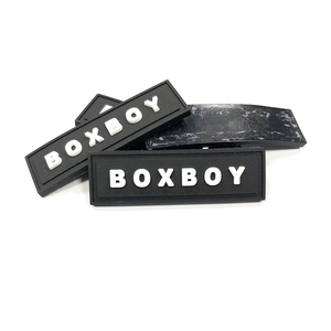 Écusson en caoutchouc PVC 3D personnalisé avec logo en relief, badge sportif pour vêtements d'extérieur, sacs et vêtements d'équipe - Product Image 2