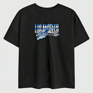 เสื้อยืดคอกลมแขนสั้นผู้ชาย ลายพิมพ์รถแข่ง ผลิตจากโรงงานเสื้อผ้า รับสั่งทำได้ F10 - Product Image 1