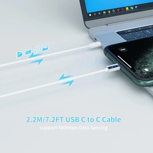 Chargeur USB C rapide 100W 118W 120W Adaptateur secteur compatible avec MacBook Air pour <span class=keywords><strong>iPad</strong></span> pour Samsung Galaxy et tous les appareils USB-C - Product Image 4