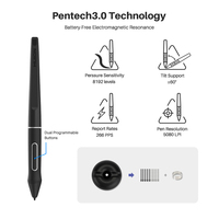 Huion Kamvas pro 13 2.5K QHD 13.3 pouces art design dessin tablette graphique avec écran tableta grafica moniteur