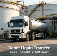 Camion-citerne de transport de liquides QTD Tianlong 8X4 neuf, 21 m³, 31 tonnes de charge utile, conduite à gauche, pour distribution d'eau purifiée