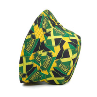 Hommes chauds femmes drapeau National imprimer Double côtés réversible drapeau d'été Panama pêcheur chapeaux jamaïque Bob casquette Gorras seau chapeau