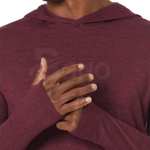 Otoño hombres gimnasio Fitness sudaderas con capucha secado rápido ligero personalizable Logo diseño sólido con cremallera alta calidad bajo MOQ - Product Image 5