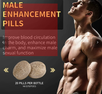 Compléments sportifs naturels de haute qualité pour hommes, vente en gros uniquement aux fabricants, MOQ 100 bouteilles, non destiné à la vente au détail, comprimés pour hommes