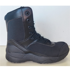 Botas de montaña TSB905 de cuero negro transpirable, botas tácticas AL ligeras para senderismo, botas AS33 A533 - Product Image 5