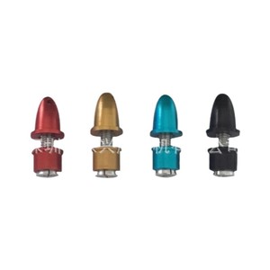 Clip d'hélice coloré en forme de balle pour moteurs d'avions miniatures et drones, 3.17mm, rouge, or, bleu, noir - Product Image 1