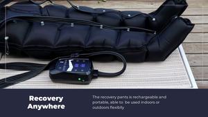 Bottes de <span class=keywords><strong>massage</strong></span> à pression séquentielle à six chambres rechargeables pour la récupération musculaire après l'entraînement, soulagement de la douleur, IPCU6 - Product Image 5