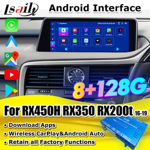 Interface vidéo <span class=keywords><strong>Android</strong></span> Lsailt <span class=keywords><strong>Android</strong></span> 13 incluse, CarPlay sans fil pour Lexus 2013-2021 RX350 RX450 RX200t, mise à niveau <span class=keywords><strong>Android</strong></span> OEM - Product Image 2