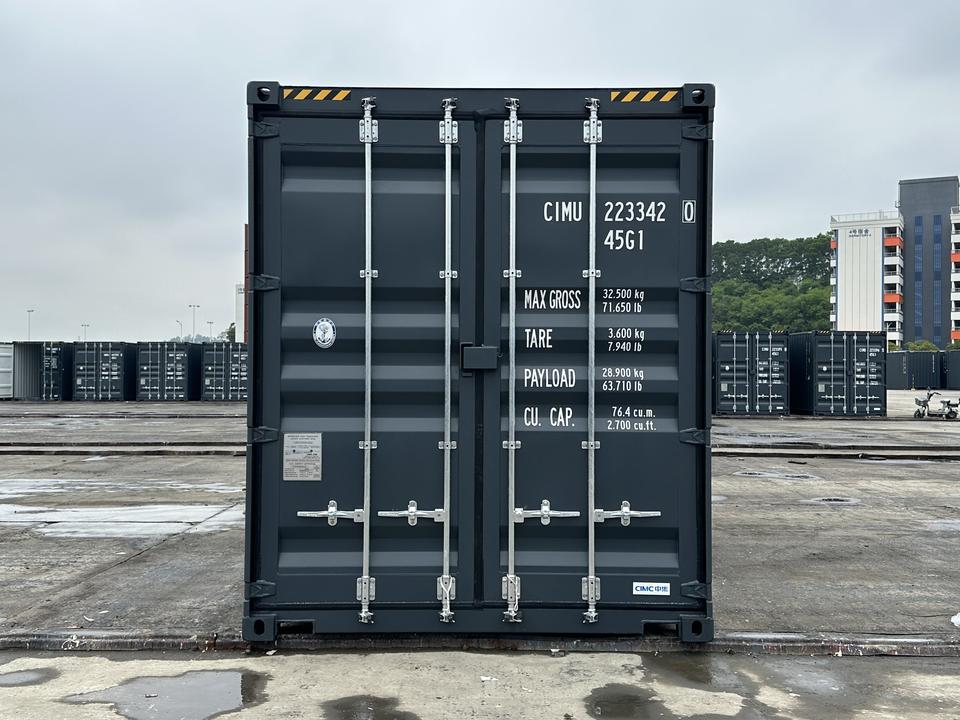 40FT High Cube Dry Cargo Container ISO Standard 68CBM Intermodal ...