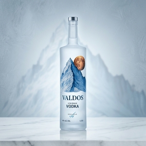 Bouteille de vin en verre <span class=keywords><strong>blanc</strong></span> cristal de haute qualité sophistiquée avec bouchon à couronne Capacités de 375 ml/500 ml/750 ml Liqueur Vodka Tequila <span class=keywords><strong>Whisky</strong></span> - Product Image 1