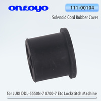111-00104 Cache-cordon en caoutchouc pour solénoïde, passe-câble magnétique pour machines à coudre JUKI DDL-5550N-7, 8700-7, etc. (pièces de machine à coudre point noué)