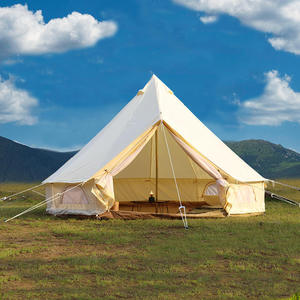 Tenda Yurt Mongola da Esterno 3m/4m/5m/6m in Oxford, Tenda a Campana Impermeabile per Quattro Stagioni, Apertura Rapida per <span class=keywords><strong>Glamping</strong></span> di Lusso - Product Image 2