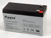 Sistem Penyimpanan UPS Neata 12v 9ah Baterai Asam Timbal Isi Ulang Siklus Dalam untuk Sistem Tenaga Surya