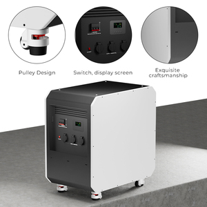 Station d'alimentation portable 10000W, batterie LiFePO4 51.2V 200Ah, générateur solaire à onde sinusoïdale pure MPPT, lampe torche solaire, UPS 2500W - Product Image 5