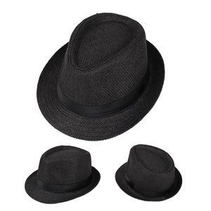 Sombrero de Paja Personalizado con Logotipo, Estilo Panamá, Jazz, Vaquero, Fedora, para Playa, Verano, Aire Libre, para Hombre y Mujer - Product Image 4
