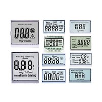 Écran numérique LCD monochrome noir et blanc de type TN de 1,5 pouce de qualité supérieure 2026 pour testeur d'alcoolémie