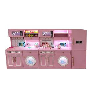 Maison de jeu pour enfants médecin établi Table de maquillage bloc de construction Table-espace Table de sable installations de parc d'attractions - Product Image 3