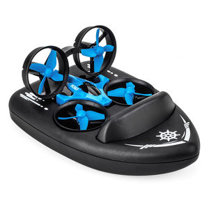 Jinming Nouveau Multi-fonction Enfants <span class=keywords><strong>RC</strong></span> Drone Navire 3 en 1 <span class=keywords><strong>Mer</strong></span> Terre Air Vol Quadcopter <span class=keywords><strong>Bateau</strong></span> Jouets - Product Image 1