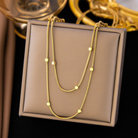 Collier pour femme transfrontalier, inaltérable, élégant, luxe léger, exquis, bijou de chaîne de clavicule de niche, collier de clavicule haut de gamme pour femme