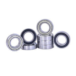 Rodamiento Rígido de Bolas de Ranura Profunda de Pared Delgada, Suministro Directo de Fábrica, 6800ZZ, Dimensiones 10*19*5mm, Acero al Carbono, Precisión C3 - Product Image 1