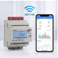 Medidor de Energía Inteligente Acrel ADW300 con Monitoreo Remoto Inalámbrico por WiFi, Clase 0.5S, Medidor Bidireccional de kWh