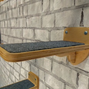 Đồ Nội Thất Vật Nuôi Mèo Tường Đồ Nội Thất Tay Sisal Dây Scratcher Mèo Tháp Gỗ Cá Nhân Mèo Scratchers Cho Bán - Product Image 4