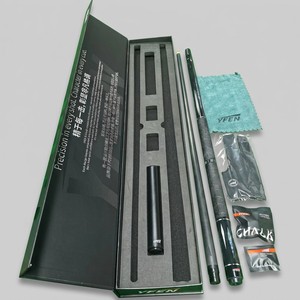 Taco de Billar de Carbono YFEN de 58 Pulgadas con Punta de 12.5mm/11.5mm y Conexión 3/8x8, Venta al por Mayor, Personalizado, Bajo Precio, Suministro Directo de Fábrica - Product Image 1