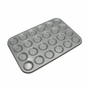 Moule à mini-tartes 24 cavités, revêtement antiadhésif durable pour la cuisson au four. Petits pâtisseries, muffins et gâteaux - Product Image 3