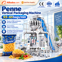 Machine d'emballage VFFS multifonctionnelle à pesage automatique pour spaghetti, directement de l'usine