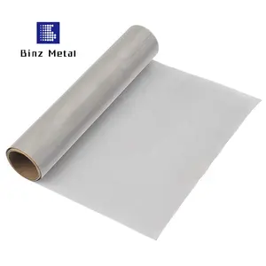 5 10 20 25 50 100 micron ultra fine 304 316 316L stainless steel wire mesh/net/filter cloth