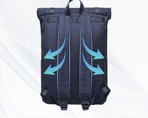 Mochila Enrollable Personalizada con Logotipo 2025, Material Impermeable, Mochila de Negocios para Hombre, Mochila de Viaje para Portátil - Product Image 4