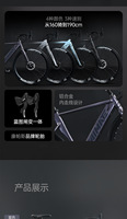 Bicicleta de Carretera Urbana de 28 Pulgadas y 18 Velocidades, con Cuadro de Aleación de Aluminio Ligero, Manillar Curvo, Cableado Interno y Frenos de Disco, Éxito de Ventas en EE. UU.