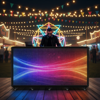 Panneau LED portable P2.6 à six volets pour DJ, affichage numérique, mur vidéo pour club de musique, scène, bar, événement, exposition