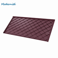 Système de tuiles solaires BIPV PERC double vitrage 19,83W, cellules photovoltaïques CdTe à film mince 400x400mm, haute efficacité, puissance fiable 25 ans