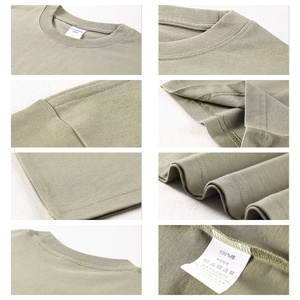 เสื้อยืดผู้ชายทรงโอเวอร์ไซส์ คอตตอน 100% น้ำหนัก 230 กรัม พิมพ์ลายโลโก้ตามสั่ง ดีไซน์พิมพ์ลายทั้งตัว ผ้าถักนูน 3 มิติ เสื้อยืดเปล่า - Product Image 4